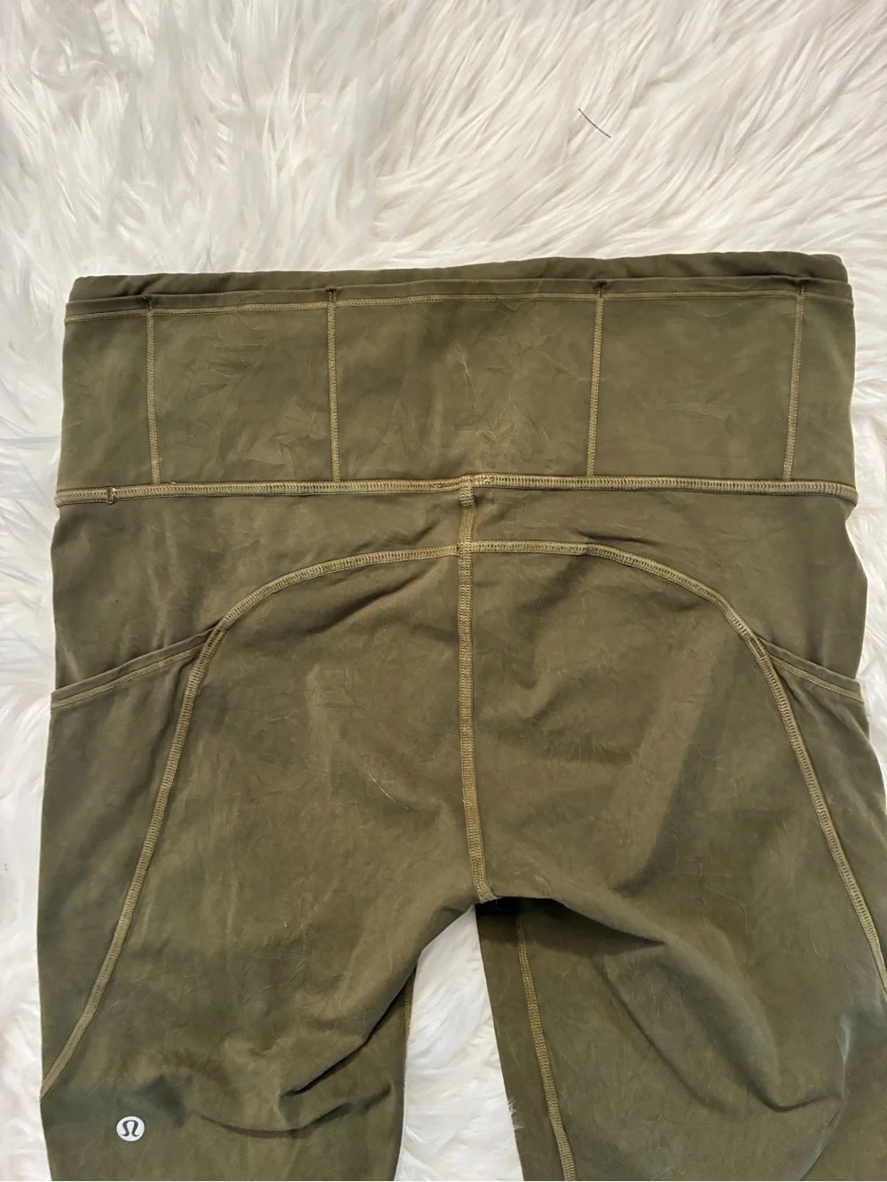 Lululemon Fast & Free Short 10” *Ice Wash Moss Green Bike Shorts 8 Style LW7BGHS